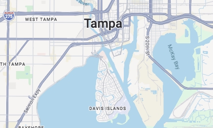Teen Clean Tampa Bay service area map